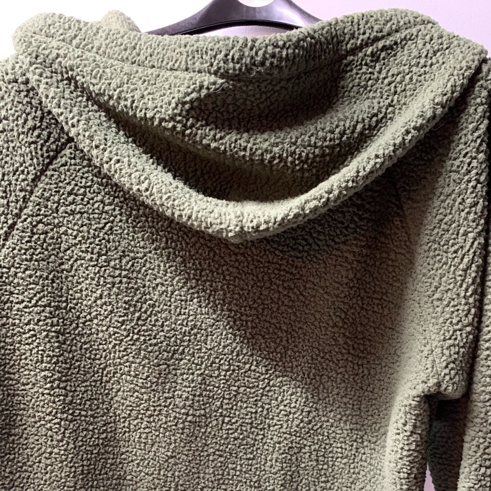 Warm hunter green sherpa - Picture 4 of 4